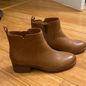 Lucky Brand Brown Ankle Booties